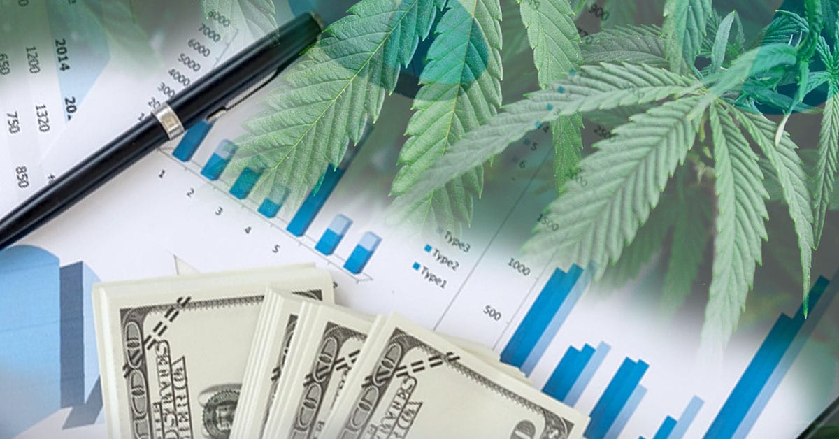 cannabis accounting with marijuana and money
