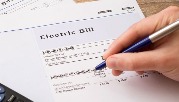 commercial grow room electricity bill